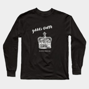 Yas Queen Jubilee Design Long Sleeve T-Shirt